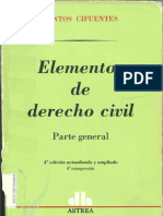 Cifuentes - Elementos de Dcho. Civil. Parte Gral. Pág. 1 A 20