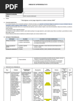 1° Grado - Unidad de Aprendizaje 2024