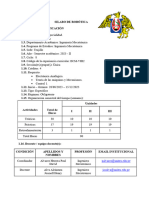 Silabo ROBOTICA