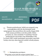 Domain Pemberdayaan Masyarakat