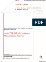 Sap Interview Questions