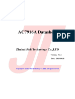 JL AC7916A Datasheet V2.1 20230418