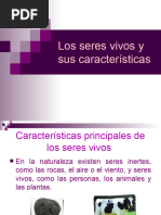 Características Del Ser Vivo