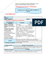 4° Ses Cyt Jue 11 Clasificación de Alimentos 933623393 Yessenia Carrasco