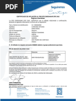 Certificado Afiliacion