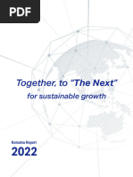 Komatsu Report 2022