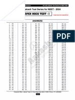 Aiats - (Cf+Oym) Open Mock Test-01a&B - (24!03!2023) - Sol