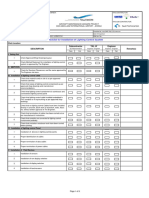 M-0076-01-Check List - Installation of Lighting Control System