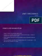 2 Unit I Mechanics Lecture 2