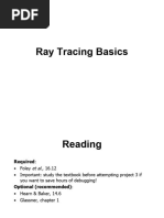 09 Raytracing Basics