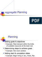 Aggregate Planning