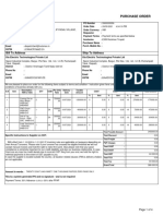 Purchase Order: Bill To Address Ship To Address