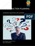 Interview Questions - SAP Production Planning