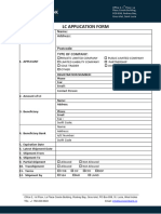 LC Application Form