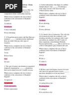 Form, Structure, and Sense Practice