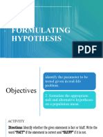 Q4 Formulating Hypothesis 2