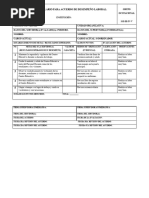 Formulario de Evaluacion de Desempeño