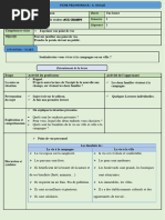 Fiche Activité Orale