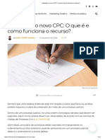 Apelação No Novo CPC - O Que É e Como Funciona o Recurso