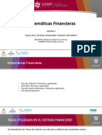 Matemáticas Financieras Unidad II - I