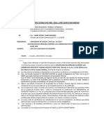 INFORME TEC.-089 AA. MERCADO CENTRAL LAS CARMELITAS - Const. POSESION