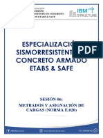 Sesión 06-Metrados y Asignación de Cargas