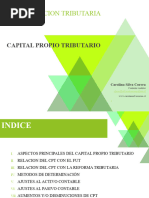 Actualizacion Tributaria: Capital Propio Tributario