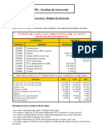 Exercices de La Gestion de Trésorerie