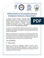 Rev 1 Convocatoria Feria de Investigación 2020