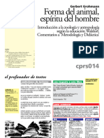 Zoologia - 15-07 - Grohmann, Gerbert - (cprs014) Forma Del Animal, Espíritu Del Hombre