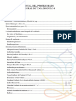 Manual Del Profesorado Integral de Yoga Modulo 8