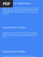 Trigonometry