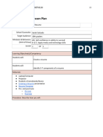 Lesson Plan Core Curriculum Portfolio Final