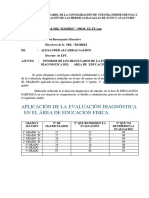 Informe Diagnostica Educacion Fisica