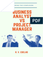 Business Analyst Vs Project Manager Clearing The Confusion