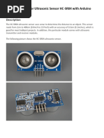 HC-SR04 Ultrasonic Arduino Guide