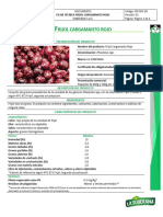 Ficha Tecnica Frijol Cargamanto V - 1