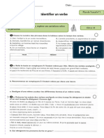 Fiches Conjugaison CM1