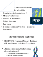 Mendelian Genetics