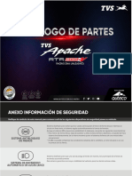 Catalogo de Partes Apache RTR 200 4V Marzo 2024 Formato Mobility