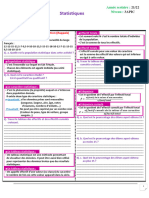 Statisques Cours 3AC Maths 1