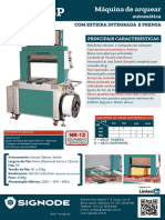 Arqueadeira - TP702BP-Datasheet-Signode