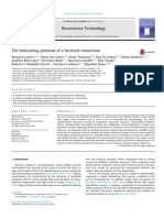 The Bioleaching Potential of A Bacterial Consortium