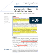 Basilotta Et Al (2022) Teachers' Digital Competencies in Higher Education