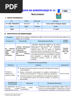 SESIÓN 1 - Unidad 2 - Hello - INGLÉS 2DO