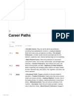 Career Paths - All Numbers