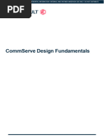 CommServe Design Fundamentals