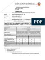 Inf. # - Conformidad de Orden de Servicio #34