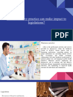 Pharmacy Practice To Legislation 2