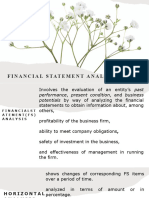 Financial Statement Analysis